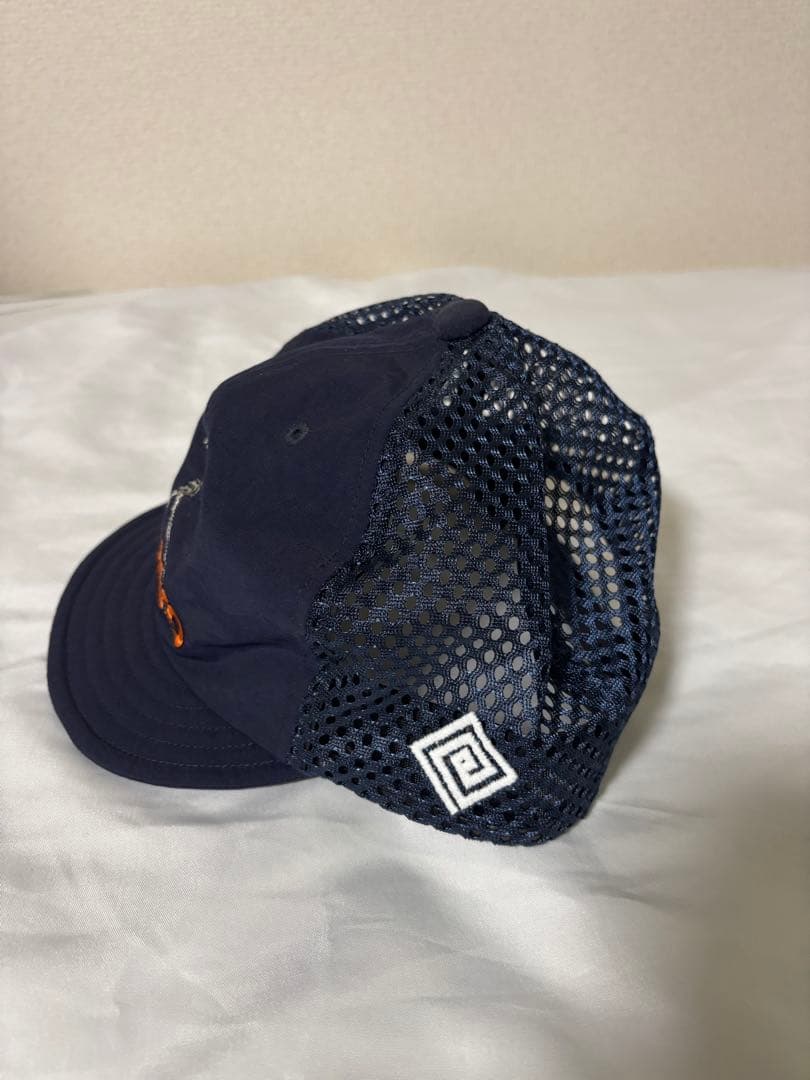 エルドレッソ ボーンマン ツバ短 メッシュキャップ ネイビー 初期モデル 美品