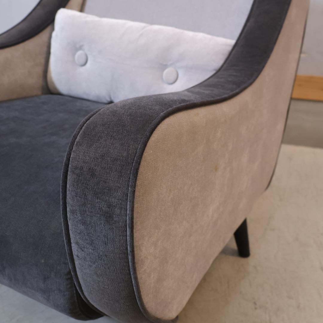 Francfrancフランフラン ピルティ 1人掛けソファ シングルソファ