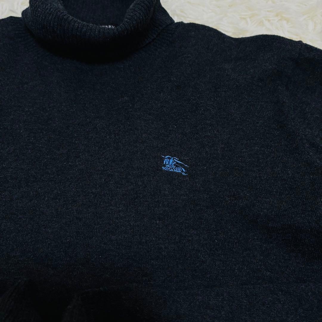 BURBERRY BLACK LABEL　カシミヤ混　タートルネック　サイズ2