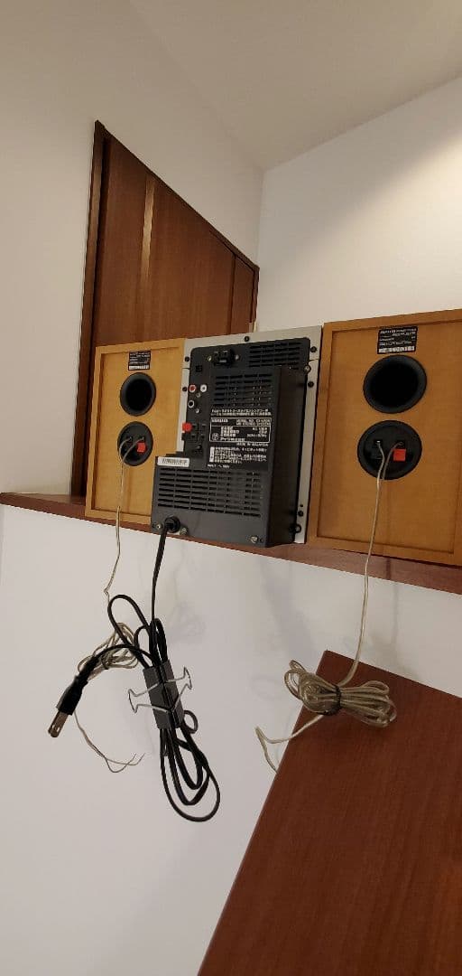 【コンポセット】MDコンポCDプレーヤー ラジオ アンプ カセット リモコン付き