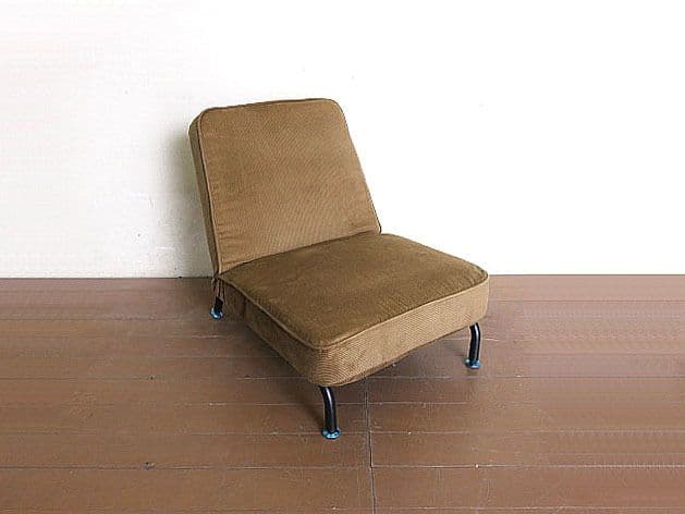 未使用品 ICHIBA/市場 1人掛けソファ「SF-3489BR」 ブラウン