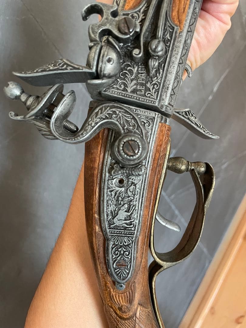 ライフル銃 ダブルバレル　レプリカ