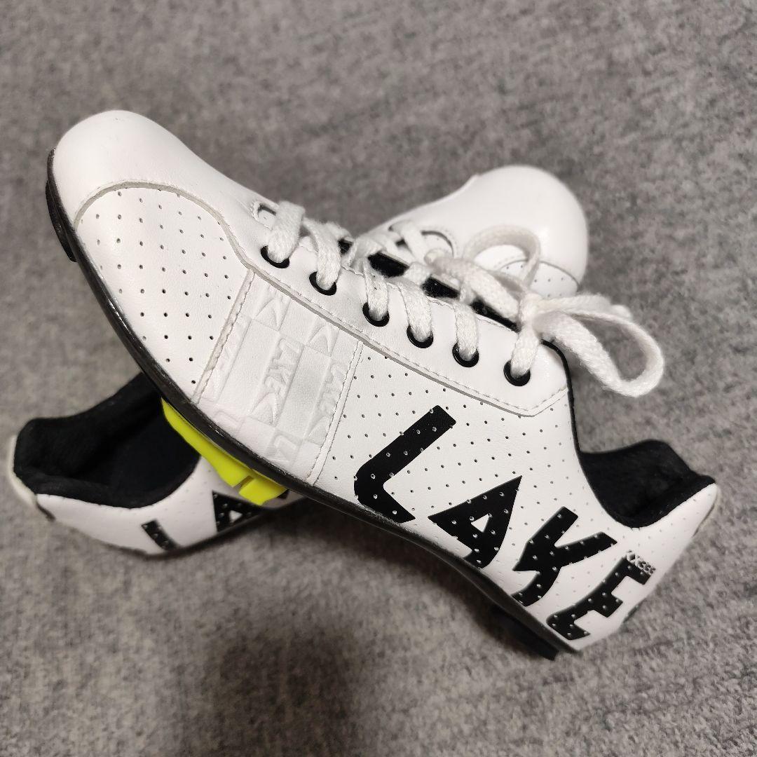 極美品　40.0　LAKE KX333　シューズ　競輪　レイク　サイクルシューズ