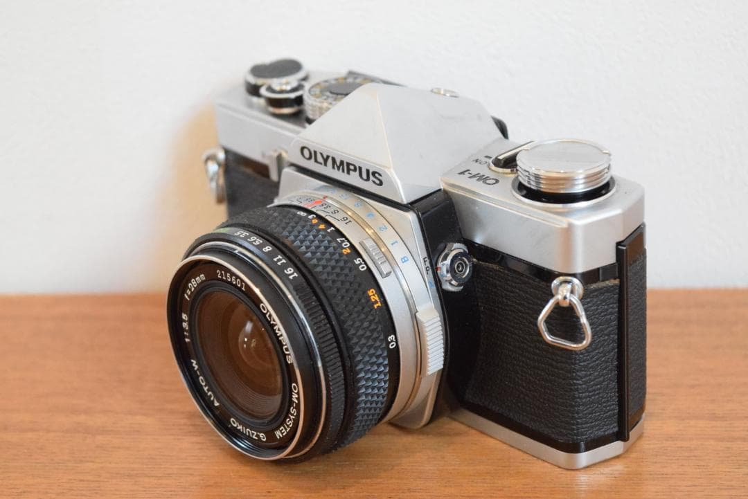 ②プリズム交換済 OM-1 28mm 広角レンズ OLYMPUS オリンパス