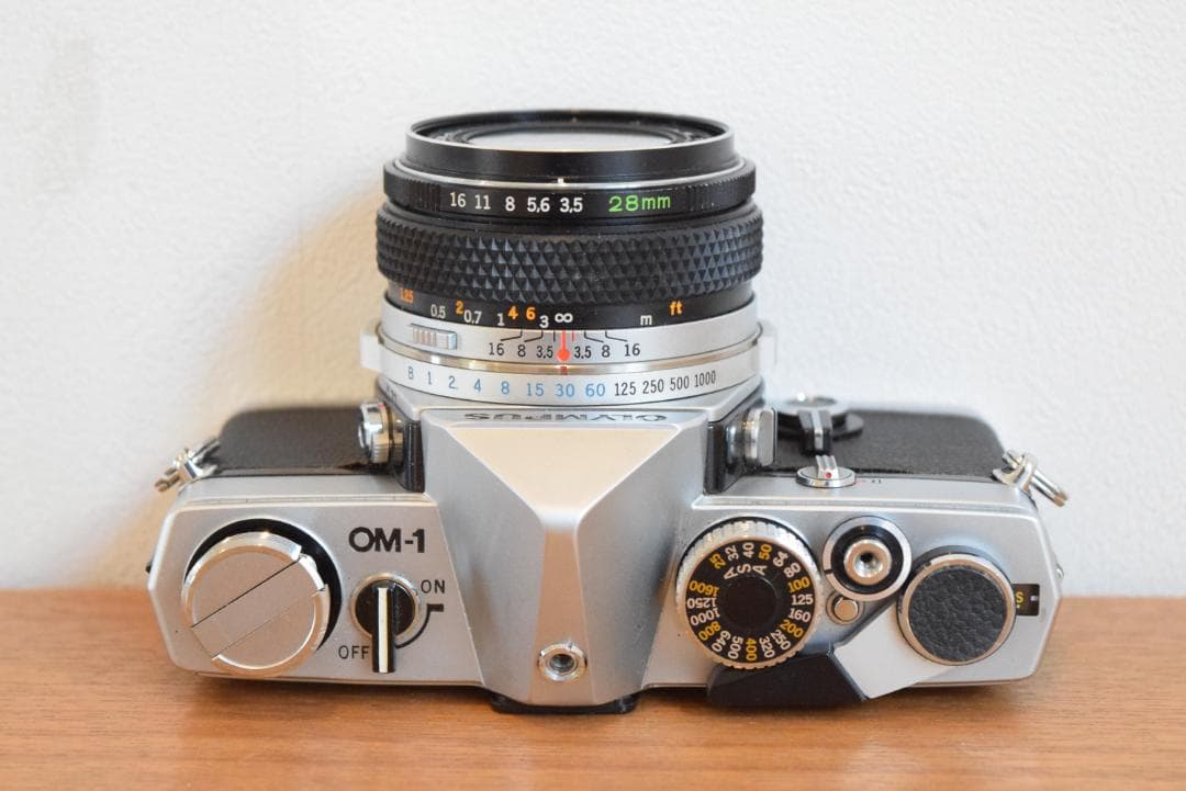 ②プリズム交換済 OM-1 28mm 広角レンズ OLYMPUS オリンパス