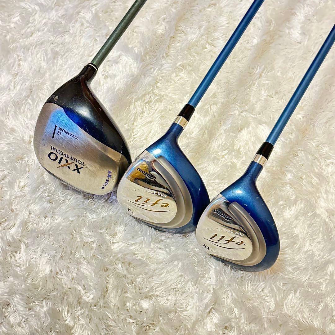 レディースゴルフ✨XXIO✨MIZUNO✨初心者✨8本セット✨100切り