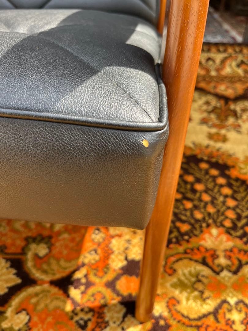 カリモク 60Kチェア シングルソファ アームインテリア 昭和レトロ ビンテージ