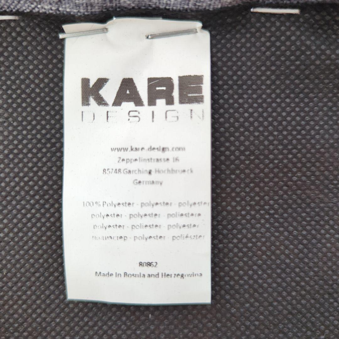 マーガレット　KARE グレー パブリック ダイニングチェア 布張り⑦
