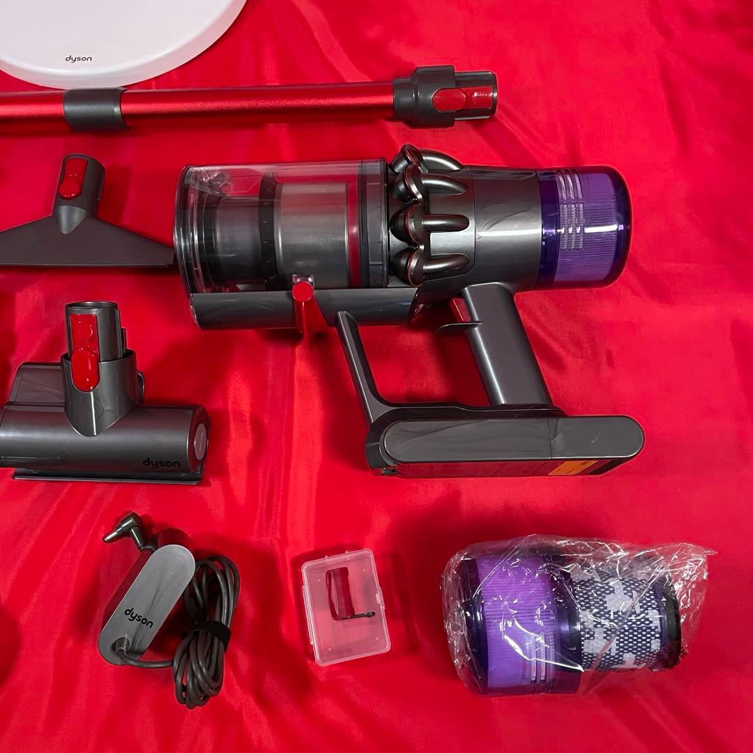 ダイソン③SV15V11 純正スタンド　新品伸縮パイプ　ヘッド選択式　フルパーツ