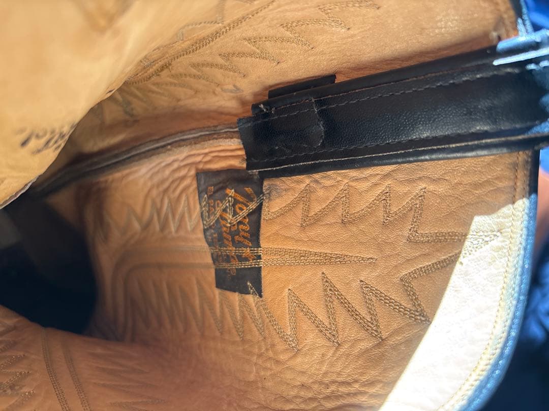 希少 ウエスタンブーツ80s Tony Lama / USA製 Black