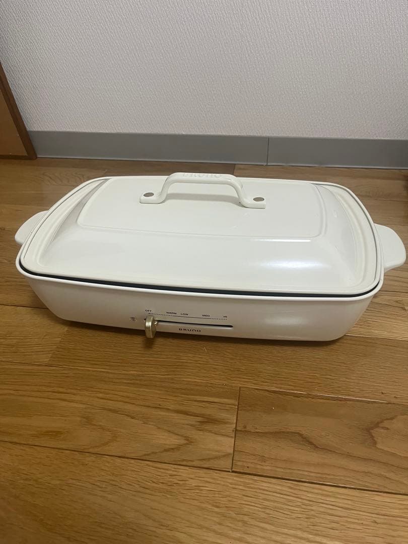 大幅お値下げ！BRUNO グランデ　ホットプレート たこ焼きプレート付き