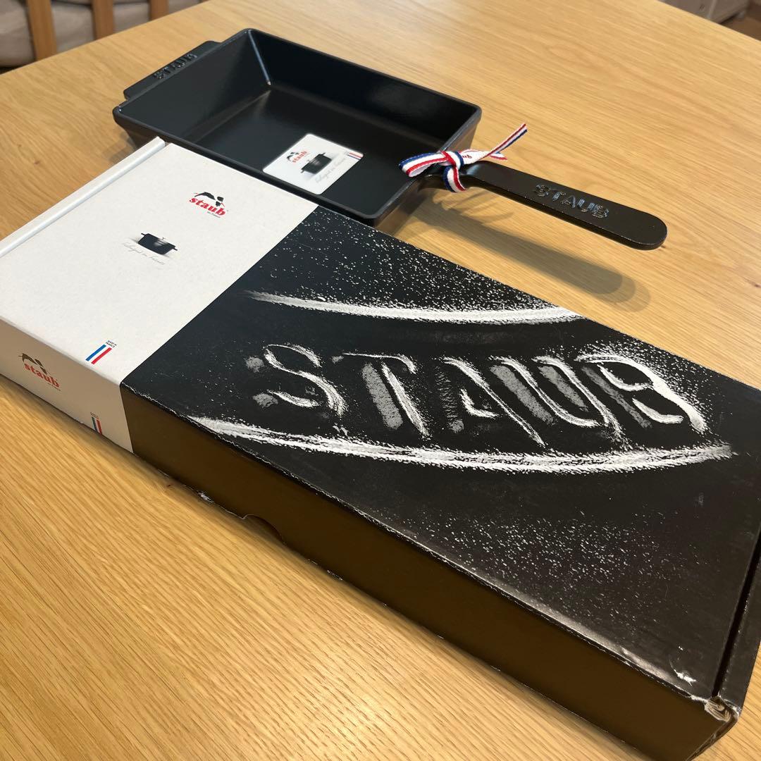 ストウブ　片手スクエアパン　エッグパン