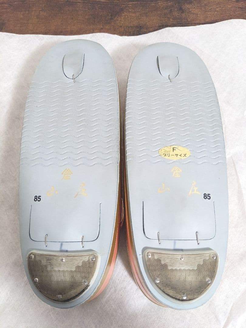 和装用 草履とバッグセット 花柄 パステルカラー ゴールド ピンク 山庄