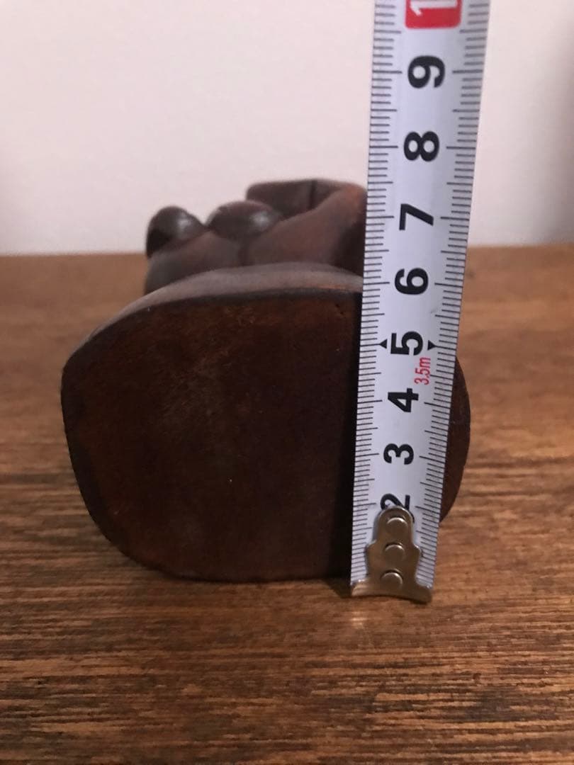 1970's アメリカ ヴィンテージ 木彫り ピースサイン ハンドサイン 希少