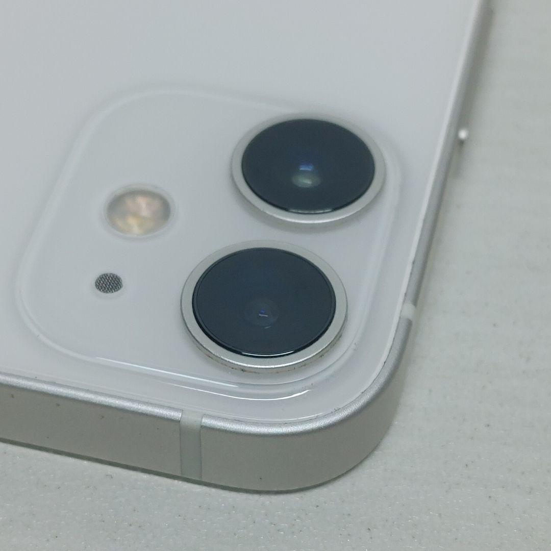 【バッテリー100】 Apple iPhone 12mini 64GB　ホワイト