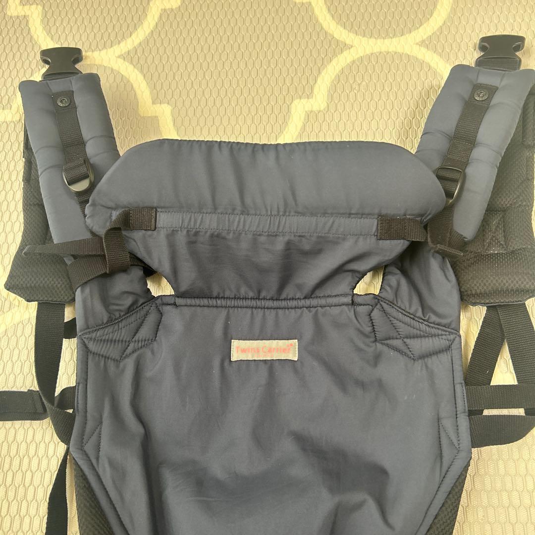 双子・年子向け 前後抱っこ可能　抱っこ紐★ツインズキャリー　コネクト