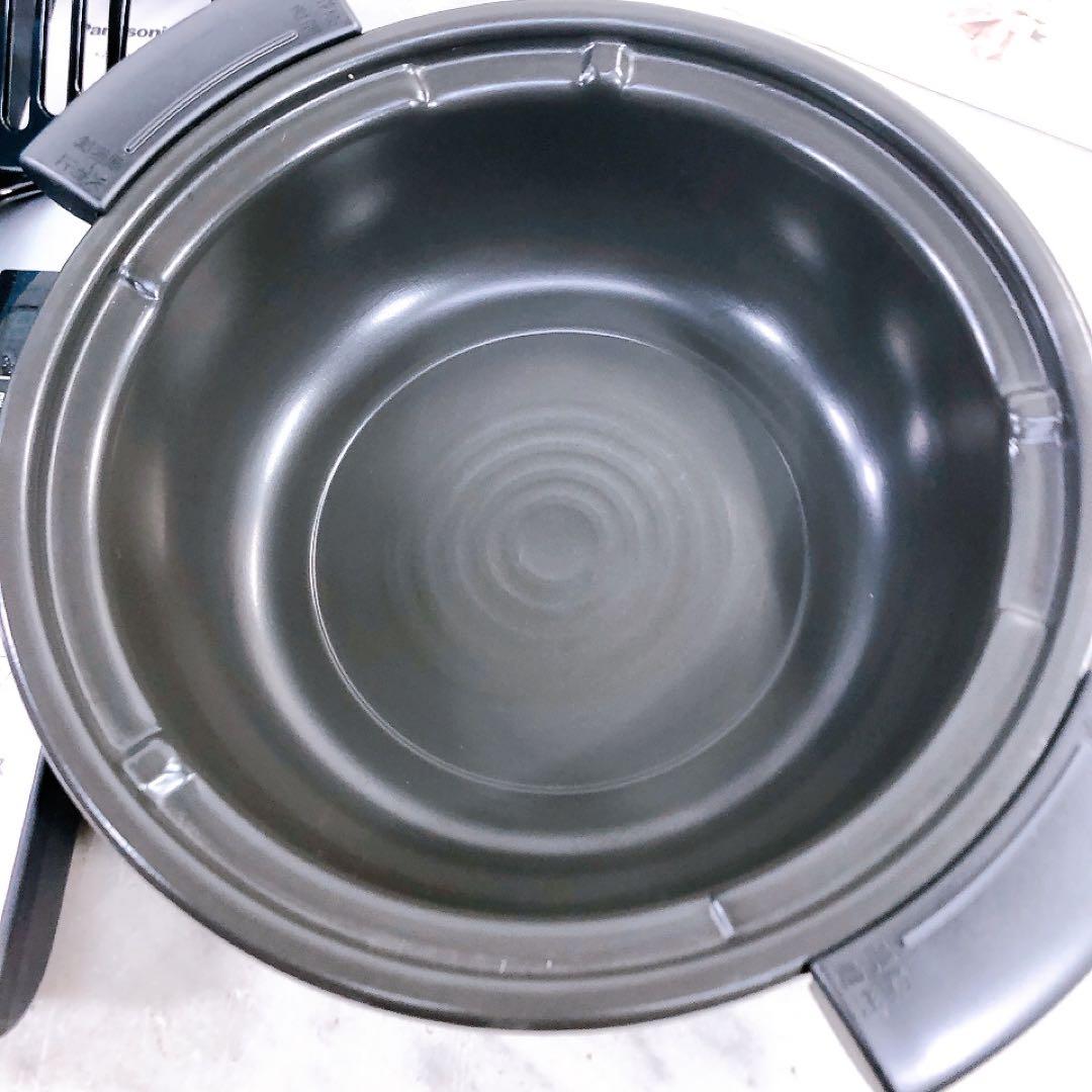 【未使用】パナソニック IHホットプレート 専用プレート鍋付 KZ-HP2000