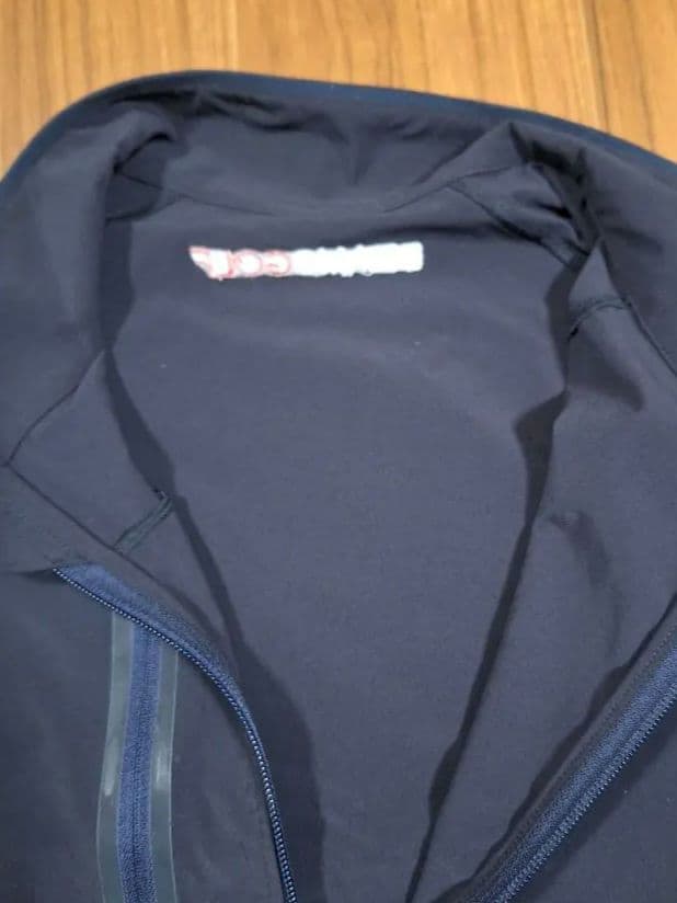 BEAMS GOLFネイビー ゴルフジャケット ストレッチ XL