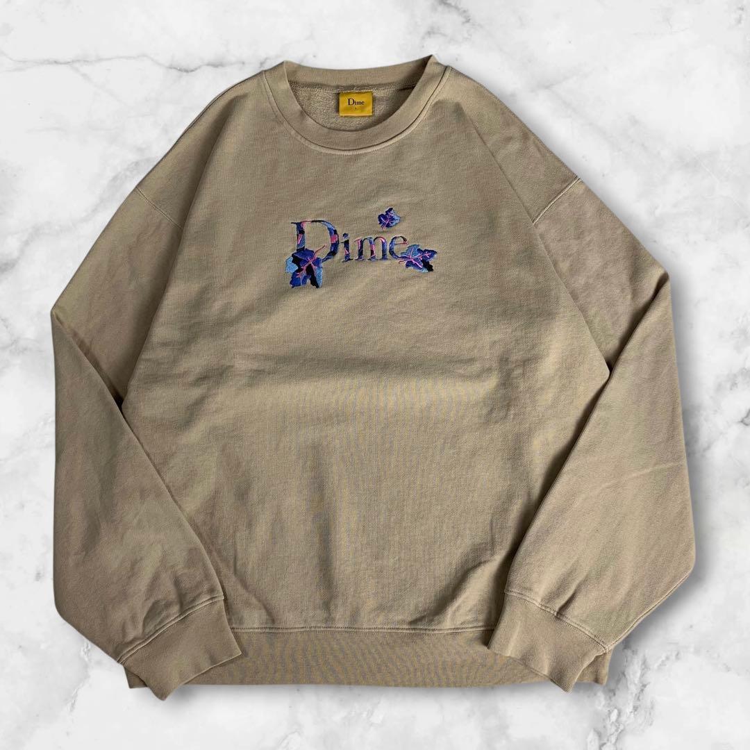 トップス DIME Classic Leafy CREWNECK Sand