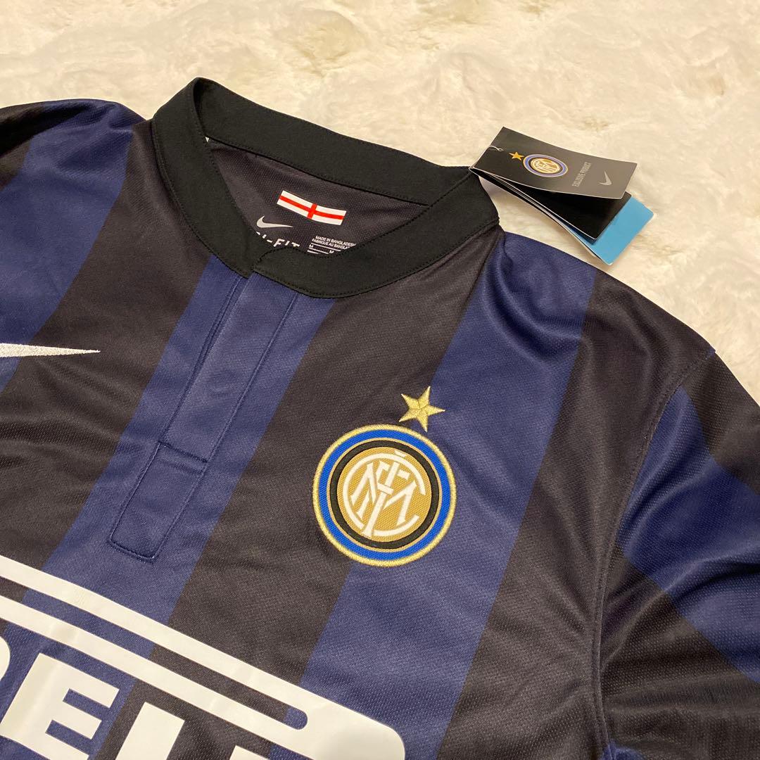 新品　未使用　タグ付き　ナイキ　長友　ミラノ レプリカユニフォーム　M