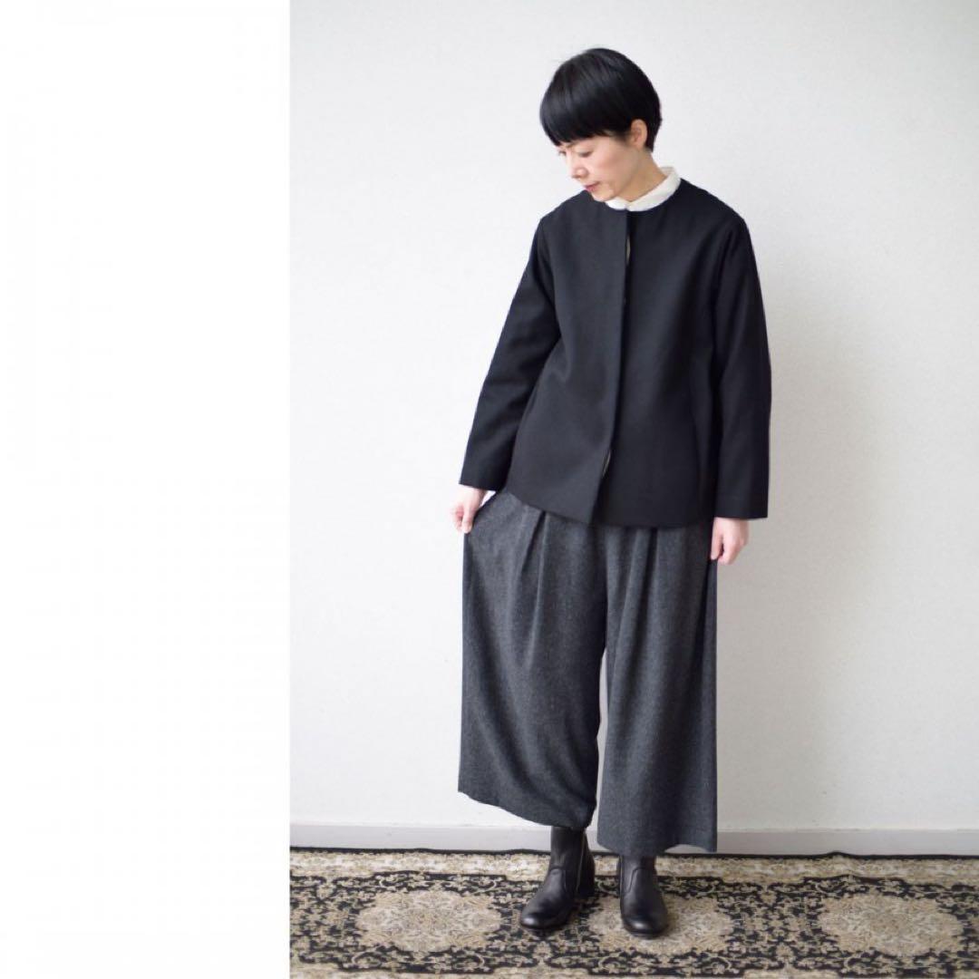 atelier naruseアトリエナルセ◼︎ラムウールワイドパンツ◼︎ガウチョ