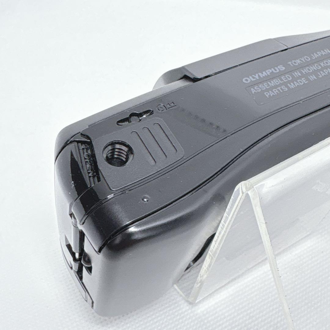 【美品】 動作確認済み OLYMPUS μ（ミュー） ZOOM 105 黒 希少