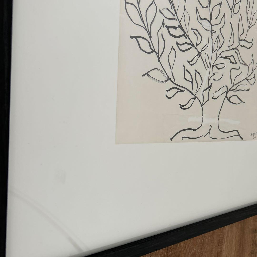 アクタス購入　アンリマティス　アートポスター【美品】