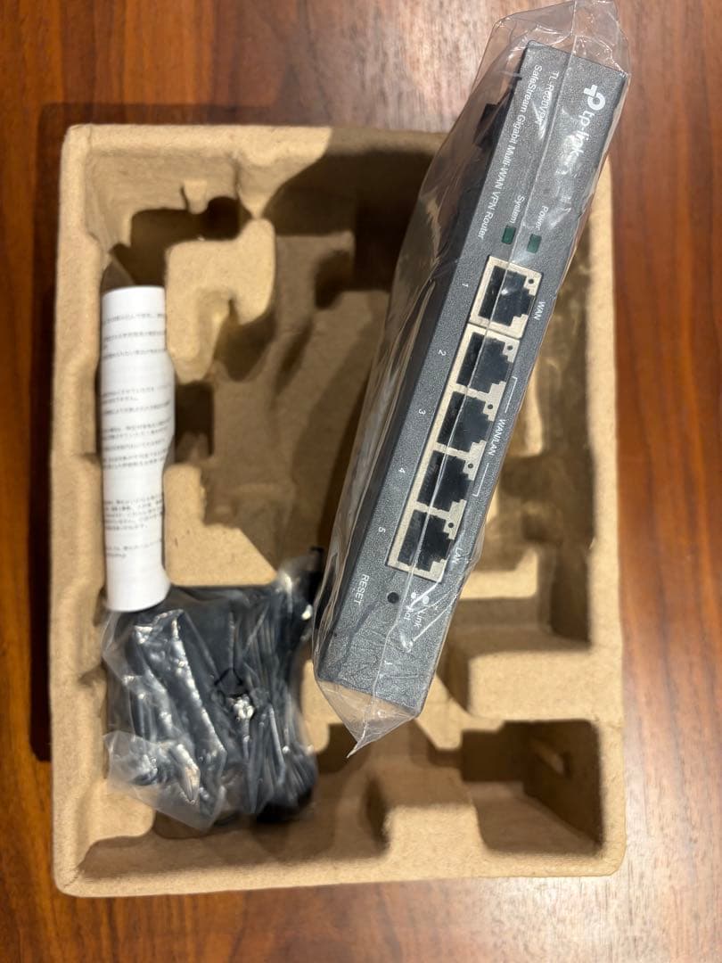 【tp-link】ギガビット マルチWAN VPNルーター