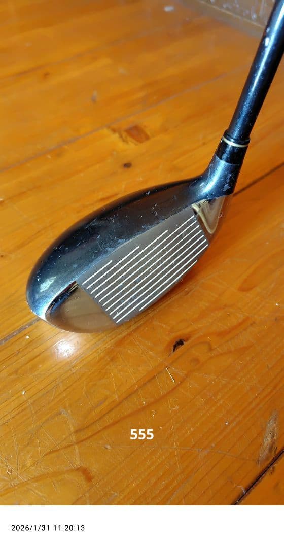 キャスコ パワートルネードアイティリティ 555~999 5本 4本リグリップ済