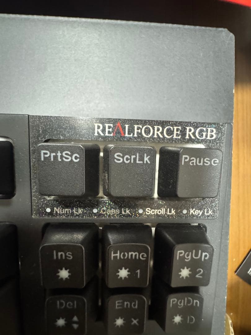 【美品】REALFORCE RGB キーボード 本体 R2TLA-JP4G-BK