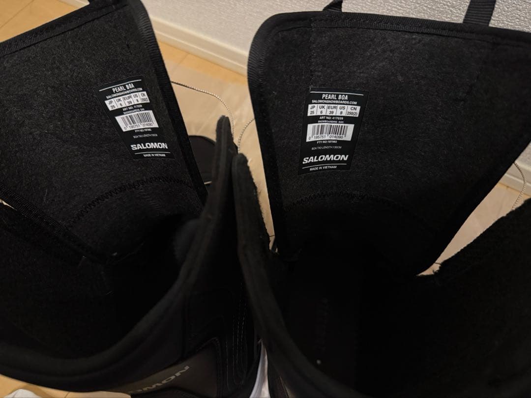 スノーボード Salomon PEARL BOA Black 25cm