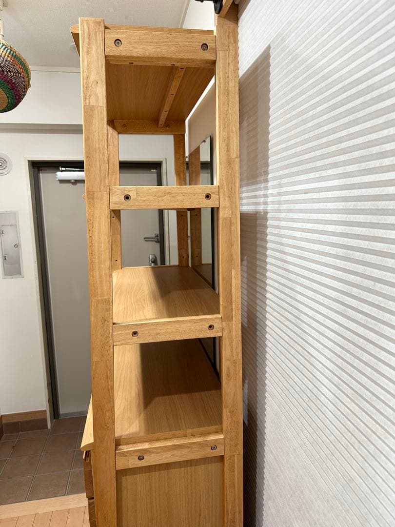 ニトリキャビネット アルナスAタイプ 80 LBR ニトリ