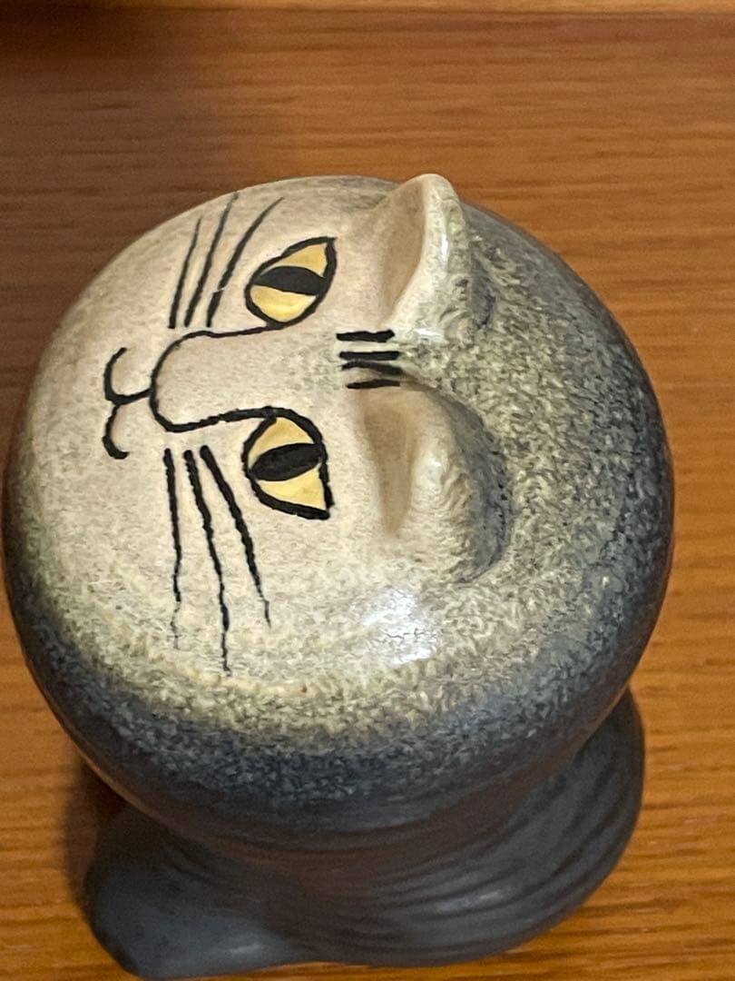 リサラーソン　キャットマヤ　ブラック　北欧　スウェーデン　黒猫