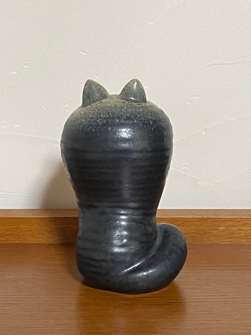 リサラーソン　キャットマヤ　ブラック　北欧　スウェーデン　黒猫