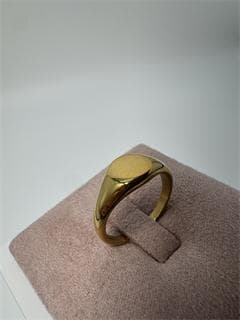 K18ゴールド オクタゴンリング2.5g 11号