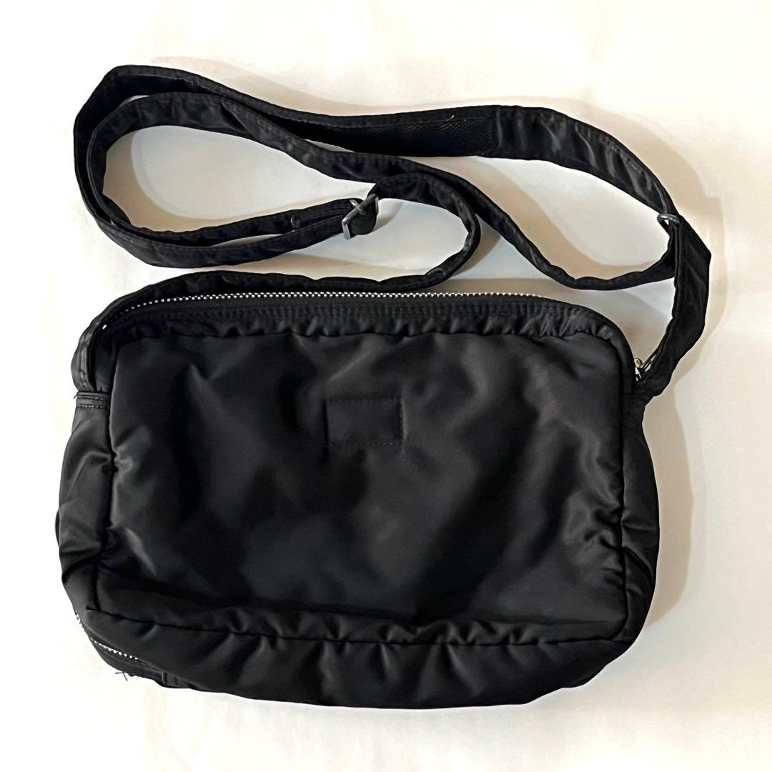 【美品】PORTER ブラック ショルダーバッグ