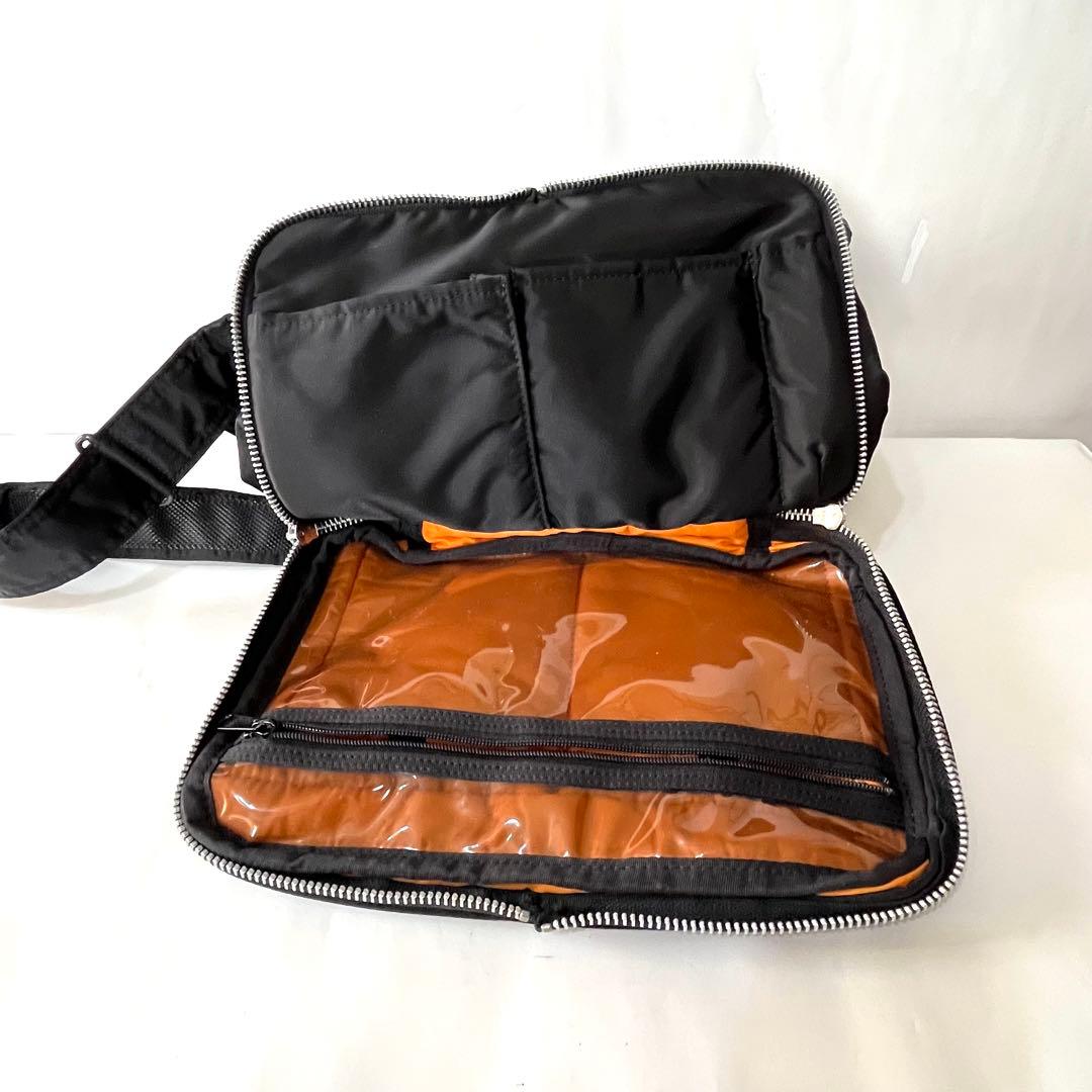 【美品】PORTER ブラック ショルダーバッグ