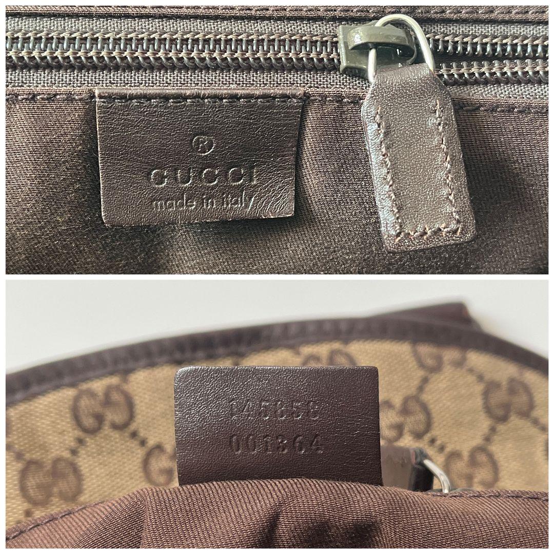 GUCCI グッチ GGキャンバス　ショルダーバッグ　メッセンジャー