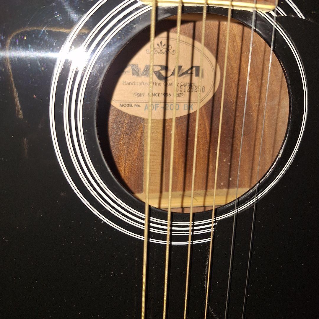 PRGR ARIA アリア ギター ブラック アコースティック ケース付き