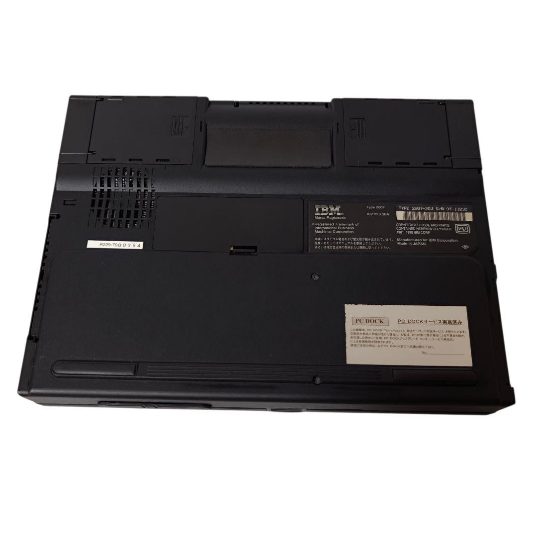 ジャンク品 IBM ThinkPad 235 2607-20J チャンドラ