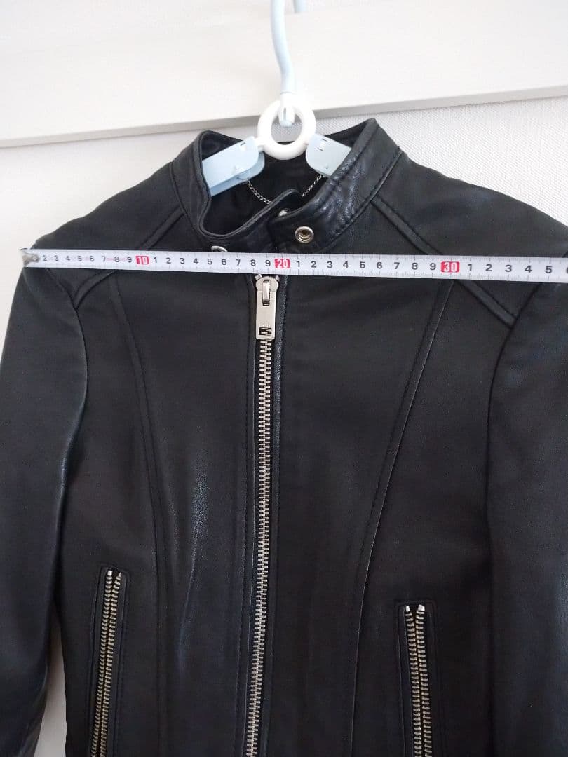 DIESEL TIMELESS ディーゼルライダース ジャケット ラムレザー