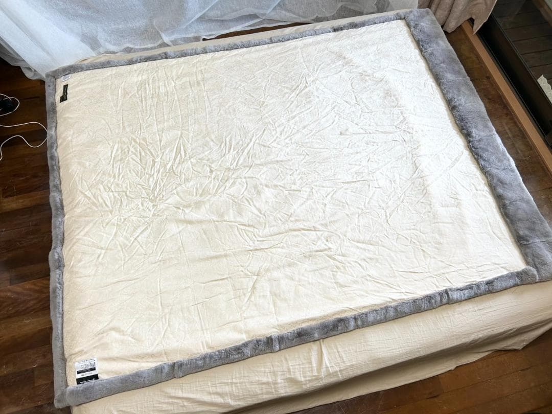 美品　高級レッキスブランケット　定価198万円　レッキスラビット　日本ムートン製