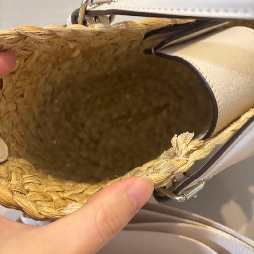 み*ん様 COACH OUTLET スモール トート アウトレット ホワイト