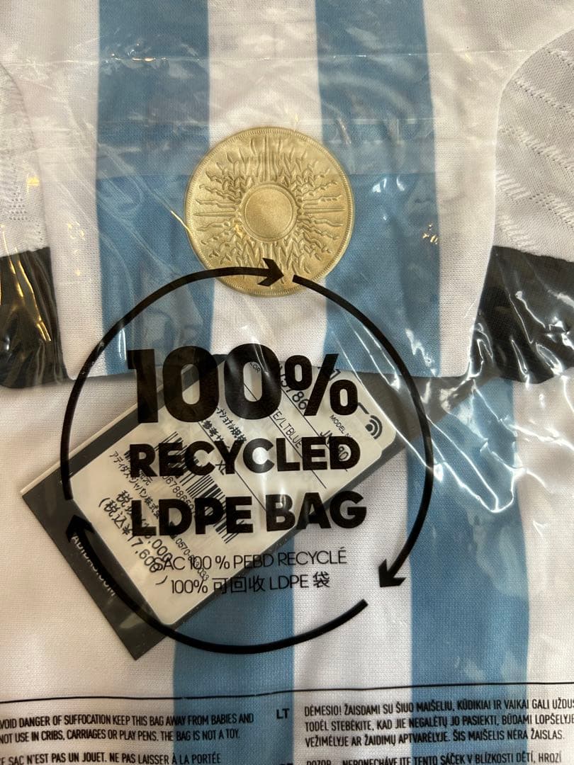 正規品 オーセンティック 22/23 アルゼンチン代表 メッシ XL