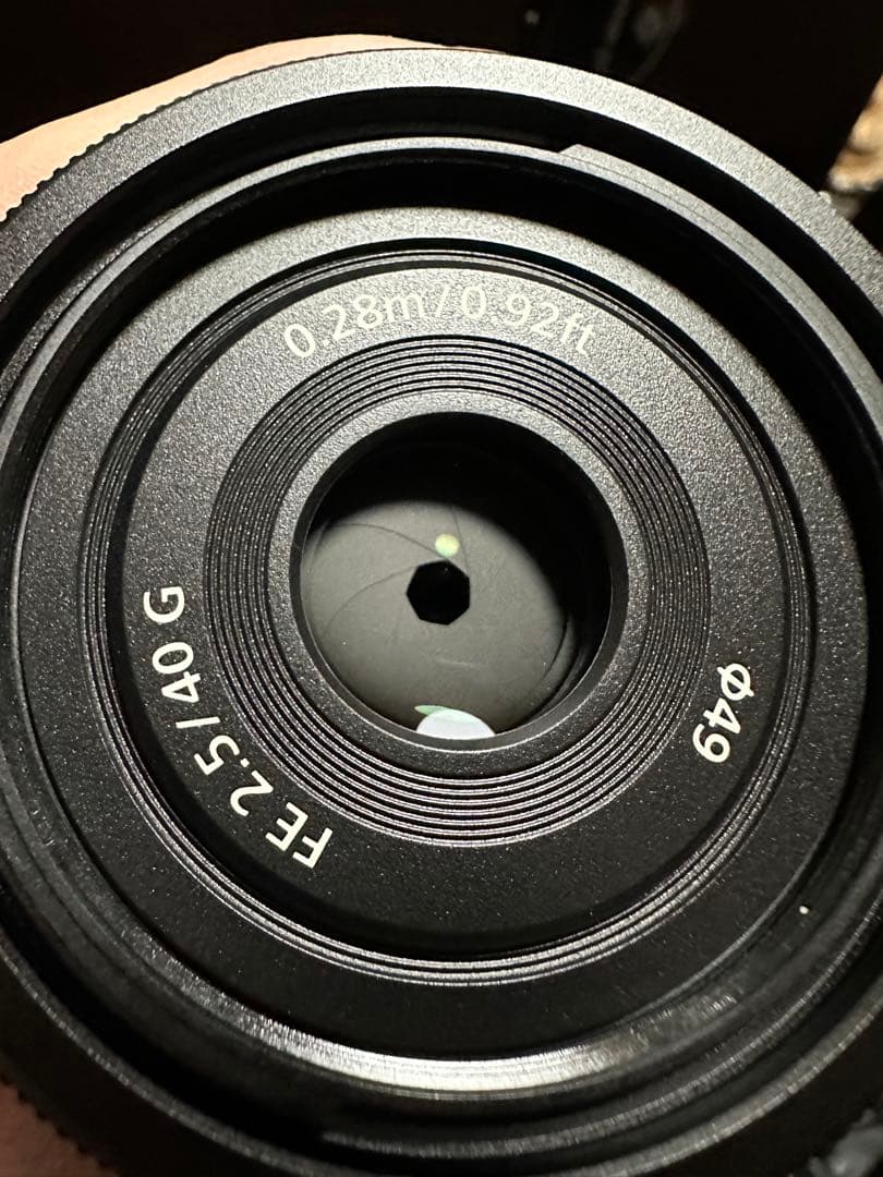 レンズ(単焦点) SONY FE 40mm F2.5 G