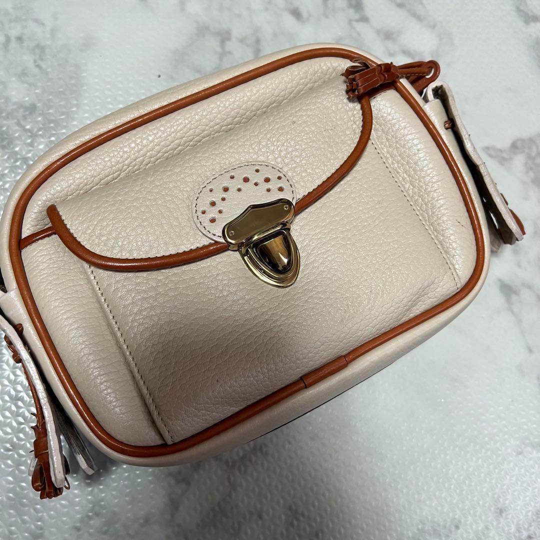 希少ポーチ付 ドゥーニー＆バーク ハンドバッグ 2way ヴィンテージ