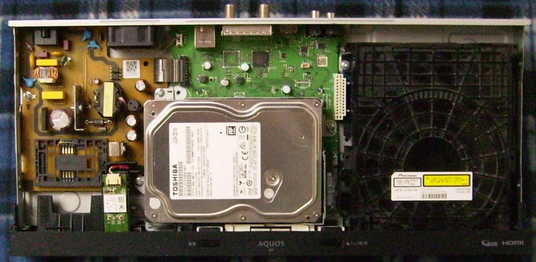 16 SHARP AQUOS ブルーレイレコーダー 2B-C10BW1