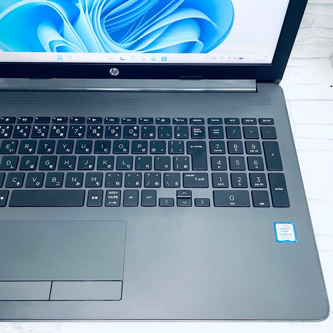 hp 250 G7 SSD500GB メモリ16GB 8世代i5 DVD