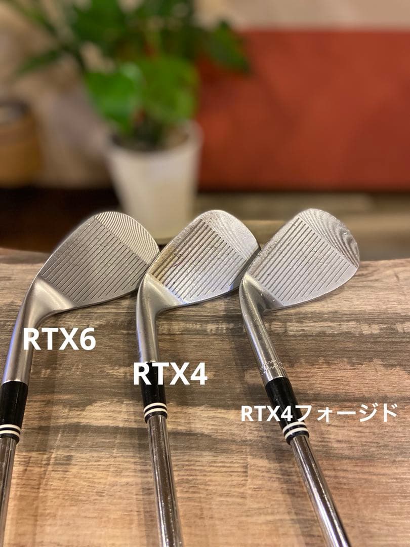 ▪️クリーブランド RTX6 他シリーズ58度ウェッジ 3本セット