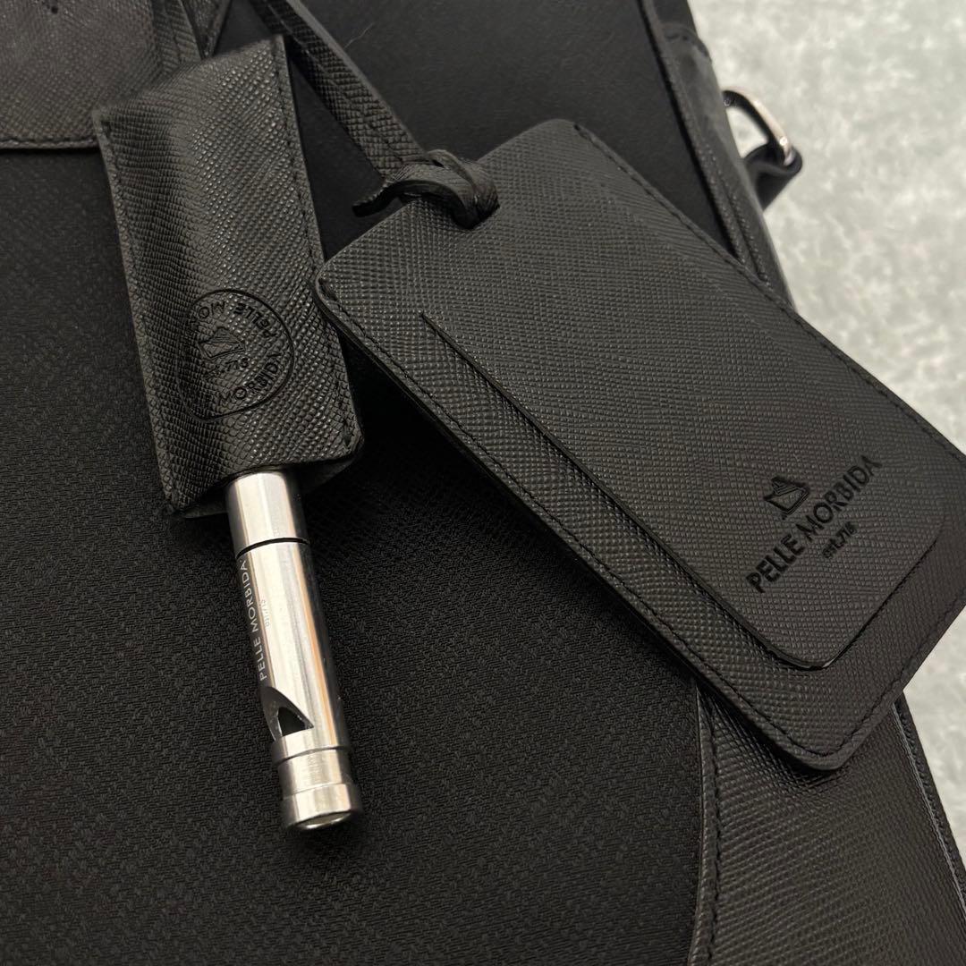 極美品✨PELLE MORBIDA ビジネスバッグ キャピターノ 2way黒